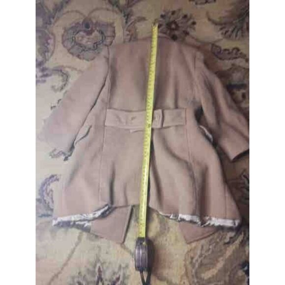 Christian Dior double breasted camel coat satin lined trench dress coat - Picture 11 of 11